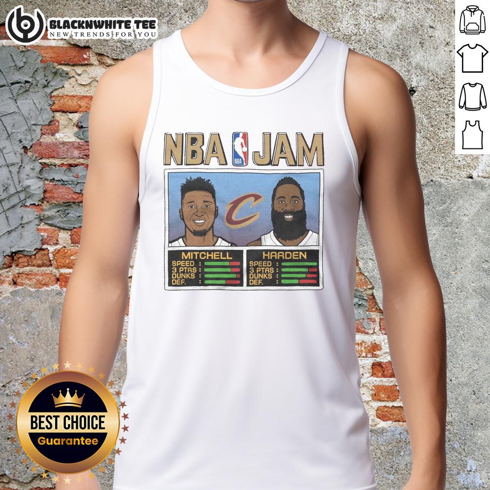 Good NBA Jam Cavs Mitchell And Harden T-Shirt - Image 4