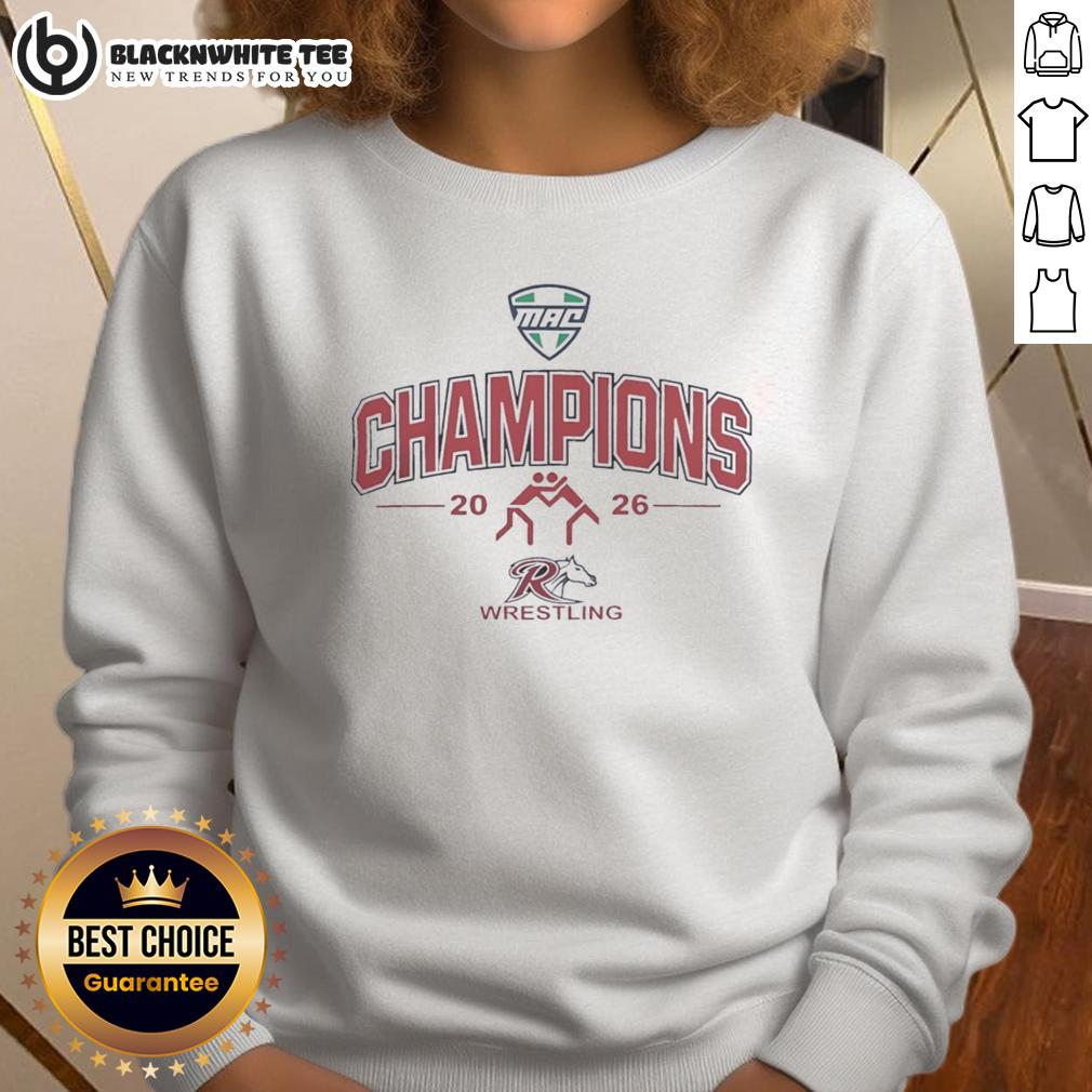 Top Rider Broncs Mac Wrestling Champions 2026 T-Shirt - Image 4