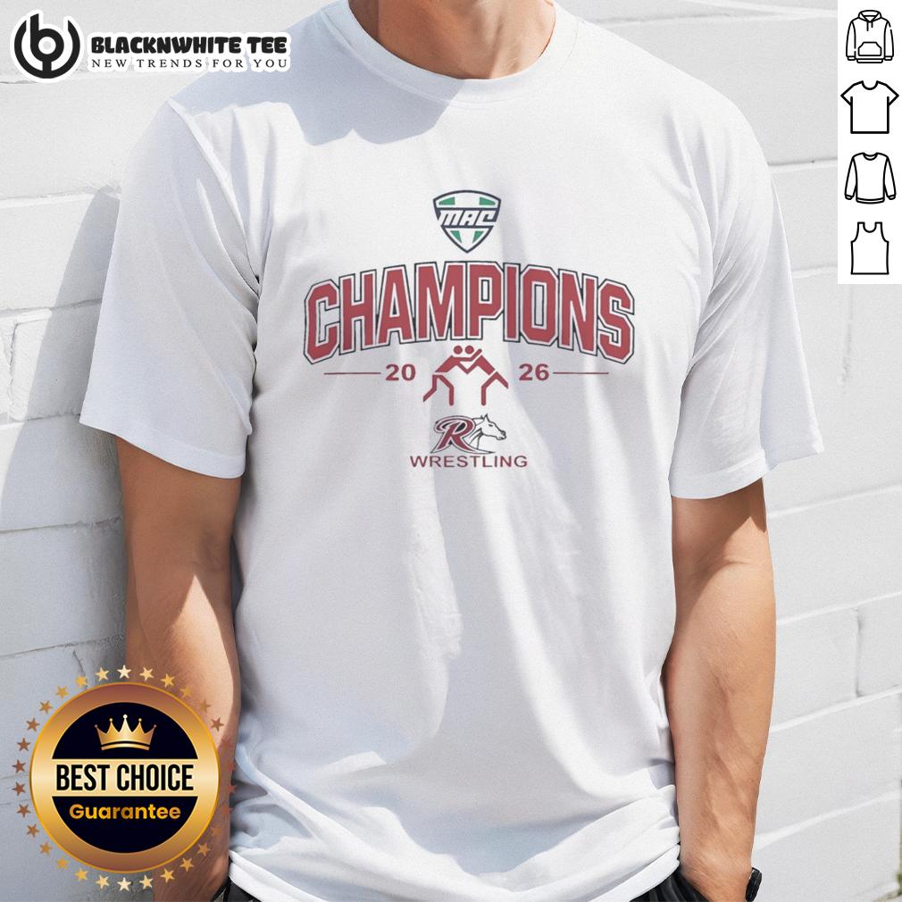 Top Rider Broncs Mac Wrestling Champions 2026 T-Shirt