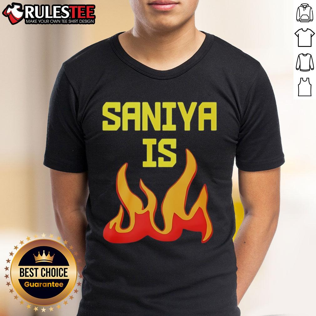 Awesome Saniya Is Fire T-Shirt