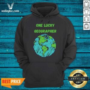 Alternative view of Perfect One Lucky Geographer St Patrick S Day Shirt