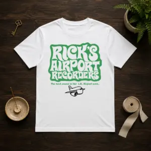 Premium Tom Petty Rick'S Airport Recorders The Best Round Shirt