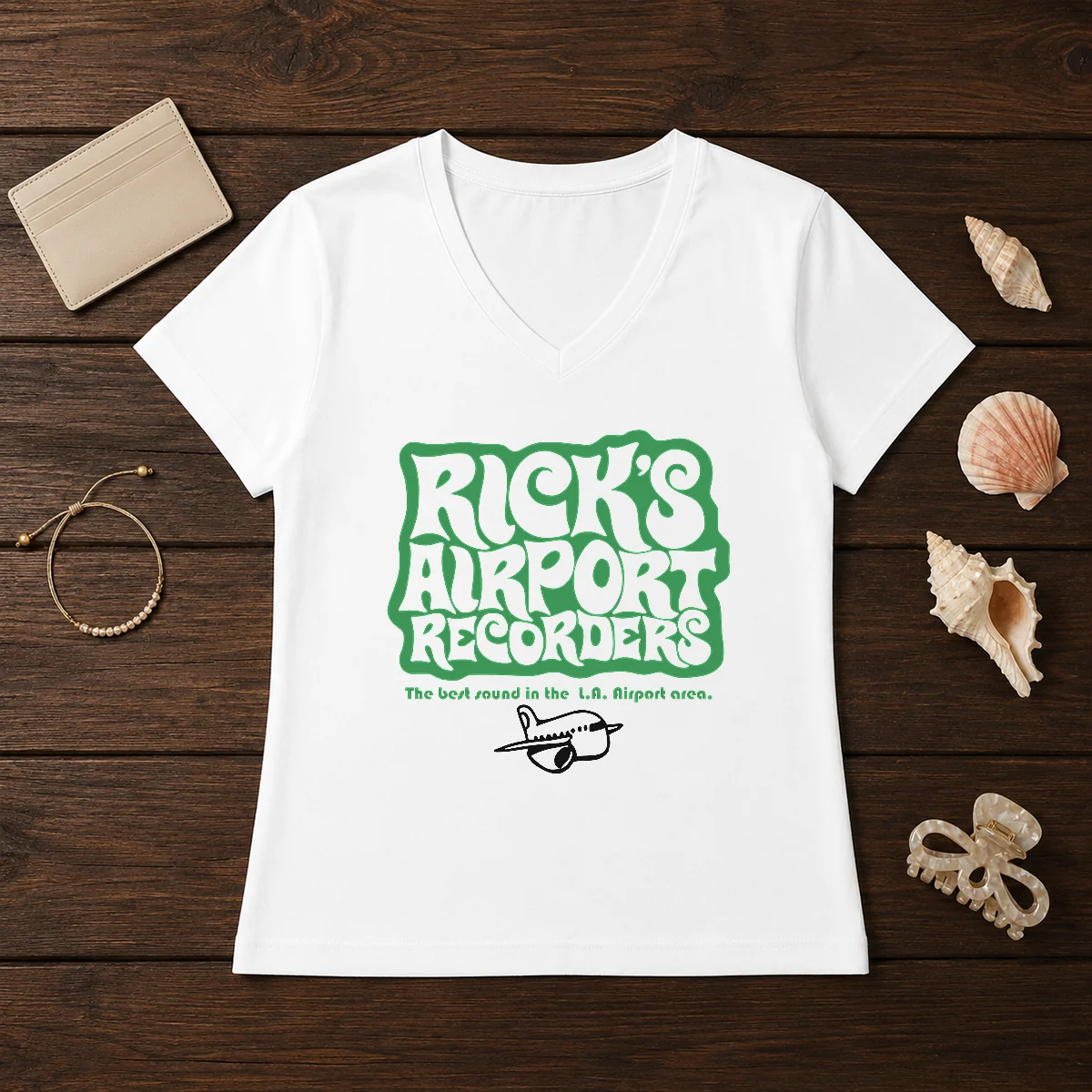 Premium Tom Petty Rick'S Airport Recorders The Best Round Shirt - Image 2
