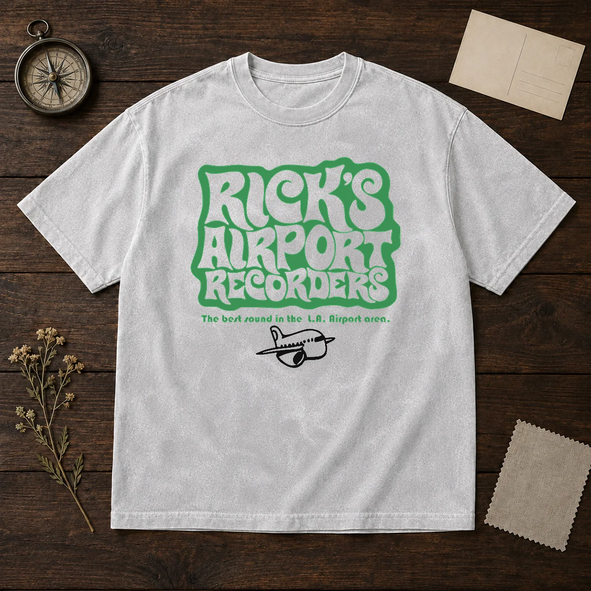 Premium Tom Petty Rick'S Airport Recorders The Best Round Shirt - Image 8