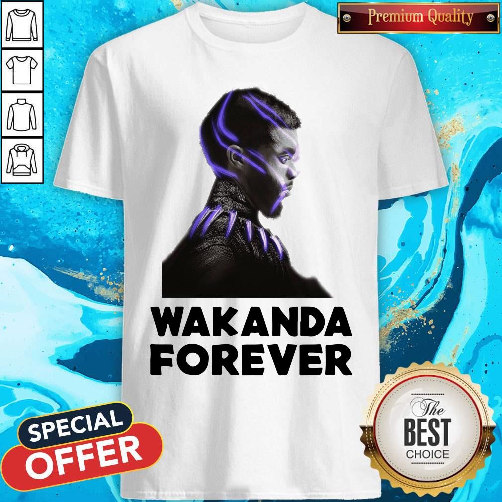 The King Wakanda Black Panther Chadwick Boseman Shirt