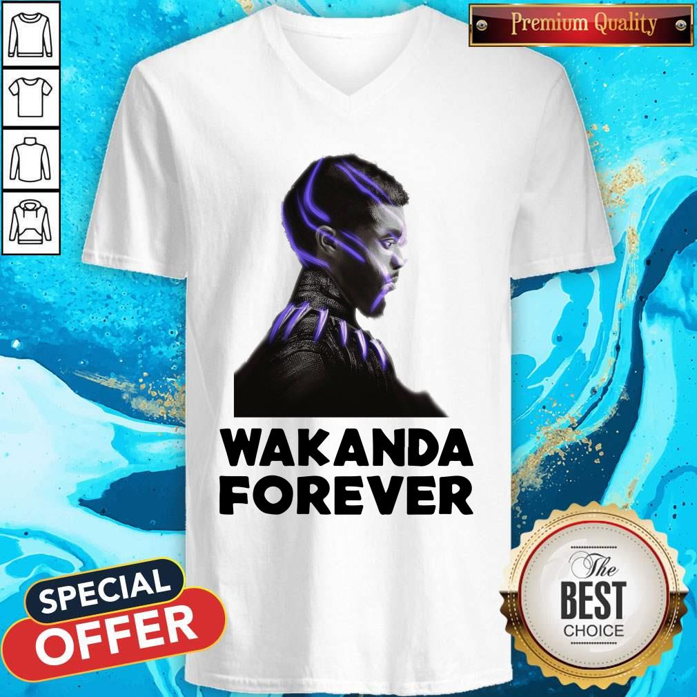 The King Wakanda Black Panther Chadwick Boseman Shirt - Image 2