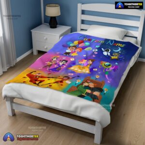 Alternative view of Official Disney Pixar Cartoon All Story Velveteen Cute Blanket Fleece Customized Blanket