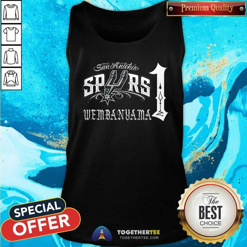 San Antonio Spurs Stadium 2024 Rookie Of The Year Victor Wembanyama T-shirt - Image 5