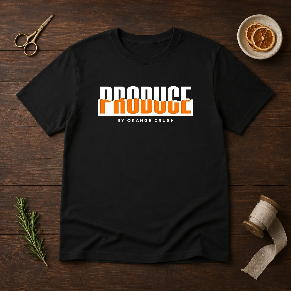 Hot Produce By Orange Crush Logo Shirt