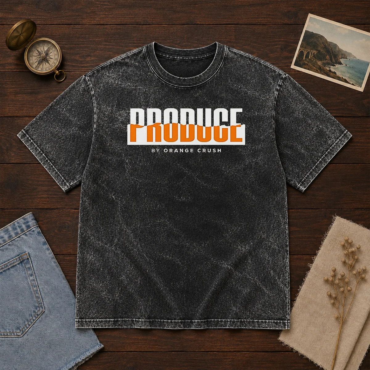 Hot Produce By Orange Crush Logo Shirt - Image 8