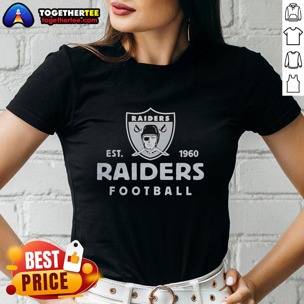 Good Las Vegas Raiders Football Est 1960 Vintage T-Shirt - Image 3