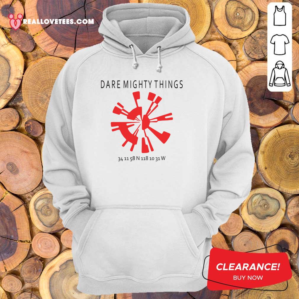 Awesome Dare Mighty Things Perseverance Parachute Shirt - Image 4