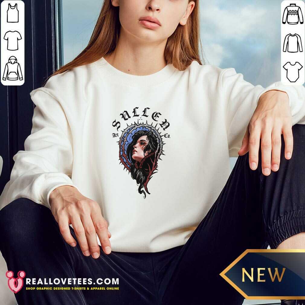Beautiful Girl Sullen Art Co Shirt - Image 2