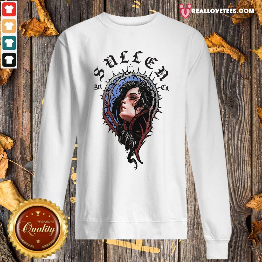 Beautiful Girl Sullen Art Co Shirt - Image 5
