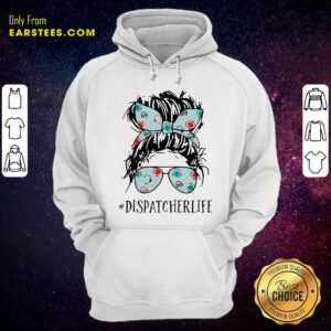 Alternative view of Official Ladies Wear Ribbon And Sunglasses Dispatcher Life Shirt