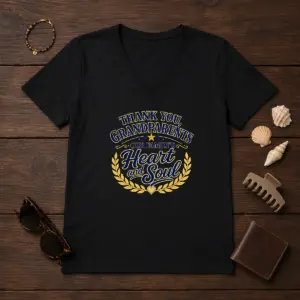 Alternative view of Premium Grandparents Day Thank You Vector Family Love Shirt