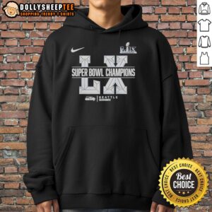 Alternative view of Premium Seattle Seahawks Super Bowl LX Champions Sacrifice Logo T-Shirt