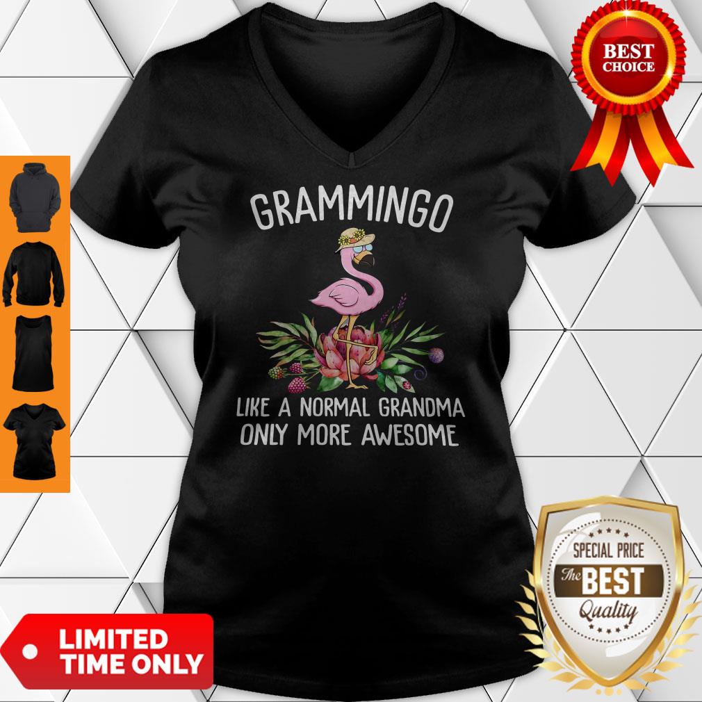 Premium Grammingo Like A Normal Grandma Only More Awesome Shirt - Image 4