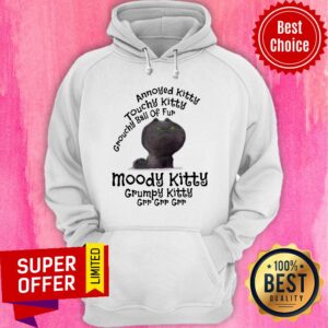 Alternative view of Annoyed Kitty Touchy Kitty Crouchy Ball Of Fur Shirt