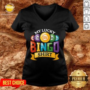 Alternative view of Original My Lucky Bingo Shirt
