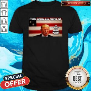 Person Woman Man Camera TV Posters Shirt