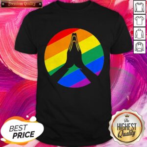 LGBT Emblem End Hate Premium Official Top Nice Shirt