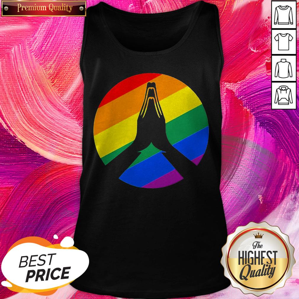 LGBT Emblem End Hate Premium Official Top Nice Shirt - Image 5