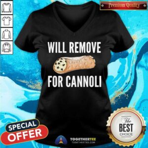 Alternative view of Beautiful Will Remove For Cannoli T-shirt