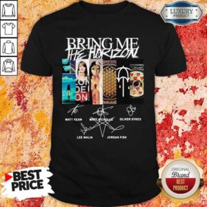Bring Me The Horizon Character Signatures Shirt