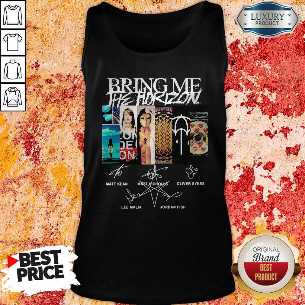 Bring Me The Horizon Character Signatures Shirt - Image 4