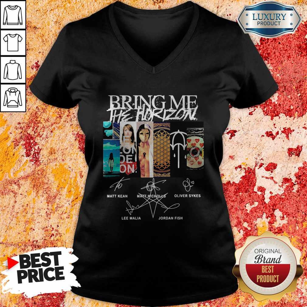 Bring Me The Horizon Character Signatures Shirt - Image 3