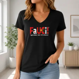 Alternative view of Original Anthony Fauci Fugazi Advisor Under Ccps Influence Shirt