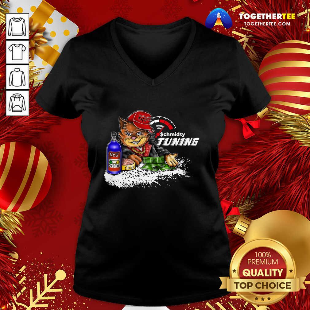 Premium Schmidty Tuning Mad Cat Shirt - Image 2