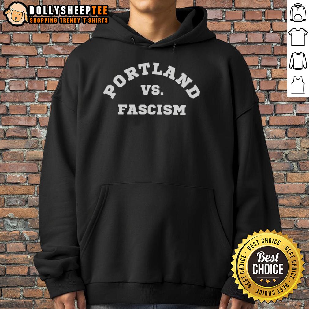 Premium Portland Vs Fascism Antifa Resistance Portland Oregon Protest T-Shirt - Image 2