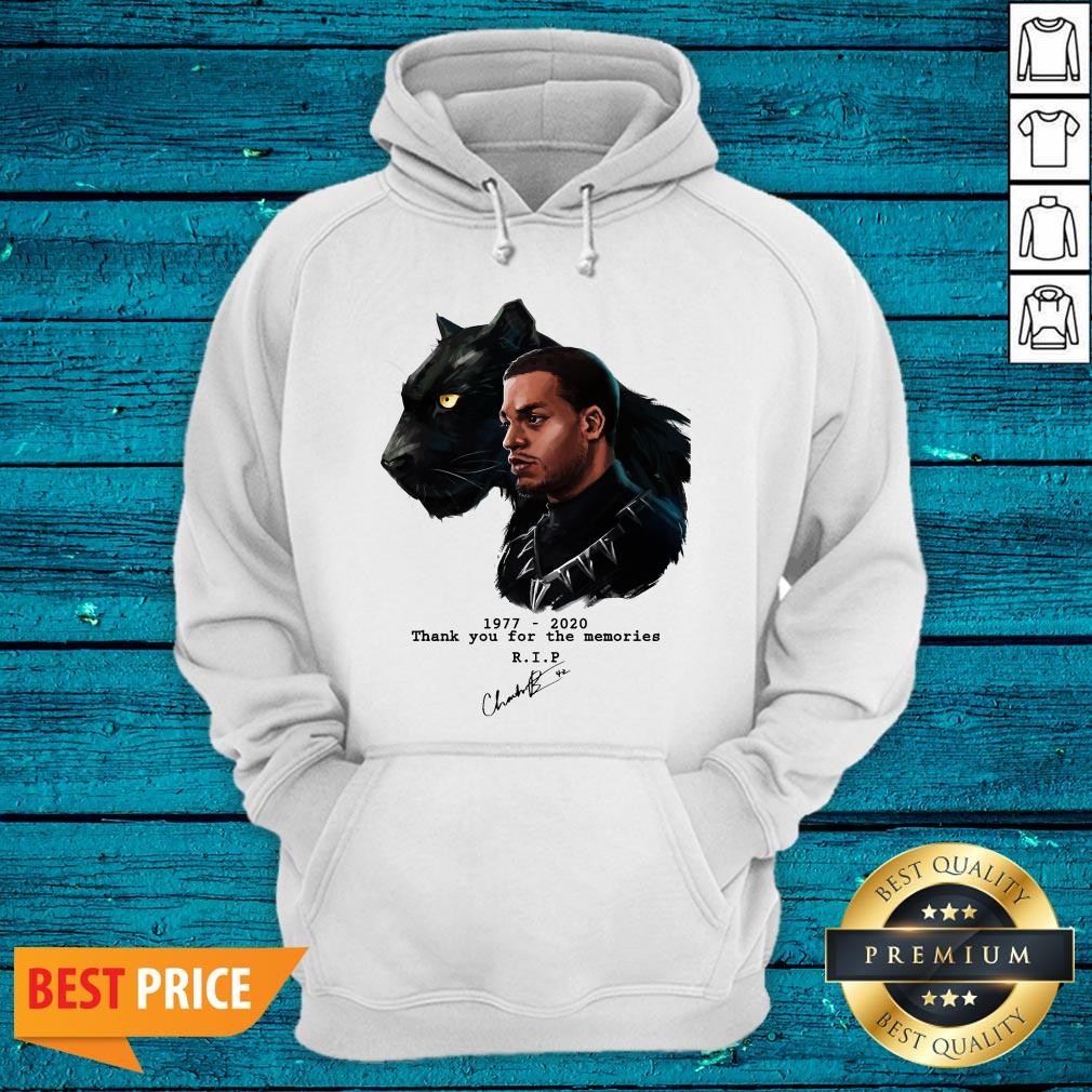 RIP Black Panther's Chadwick Boseman 1977 2020 T-Shirt - Image 3