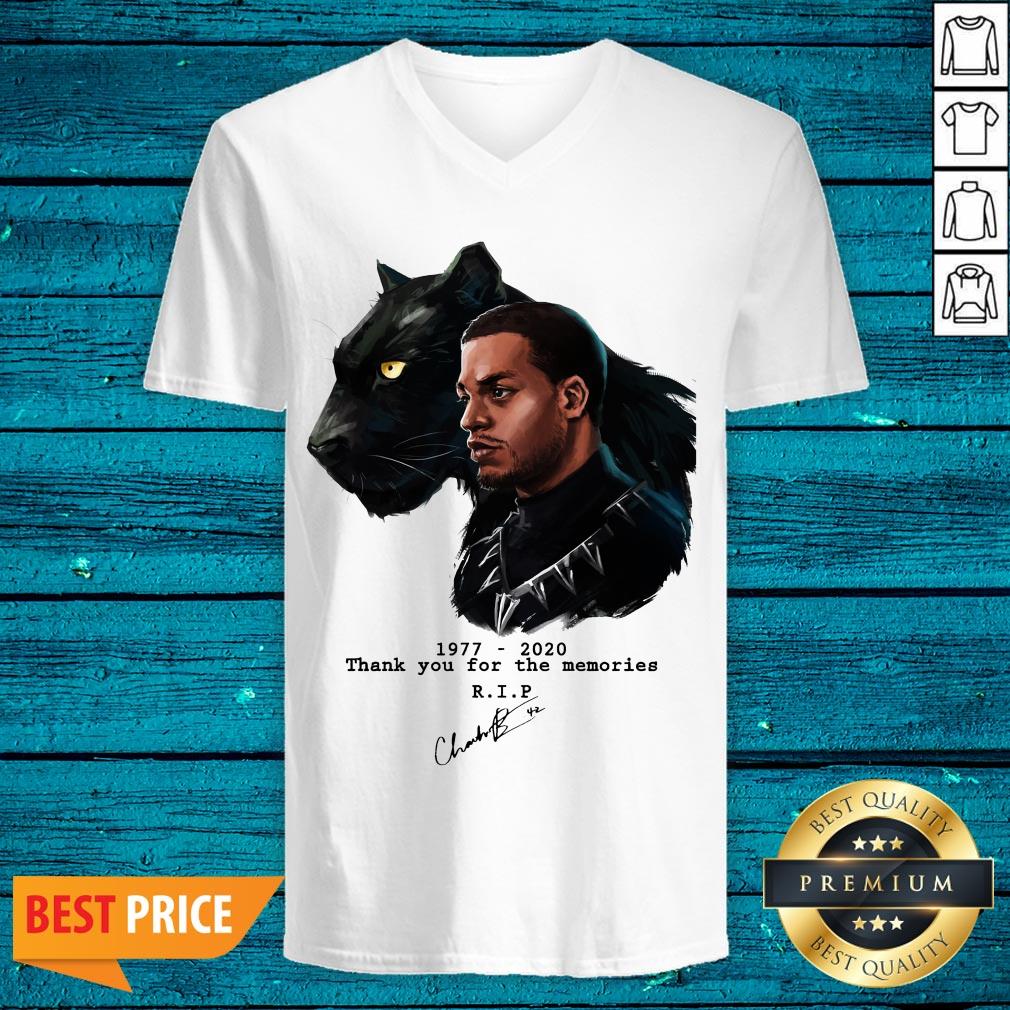 RIP Black Panther's Chadwick Boseman 1977 2020 T-Shirt - Image 4