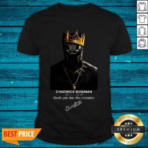 Rip Chadwick Boseman Black Panther 1977 2020 Thank You For The Memories Signature Shirt