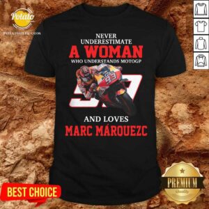 Awesome Never Underestimate A Woman Who Understand Motogp And Love Marc Marquez Shirt
