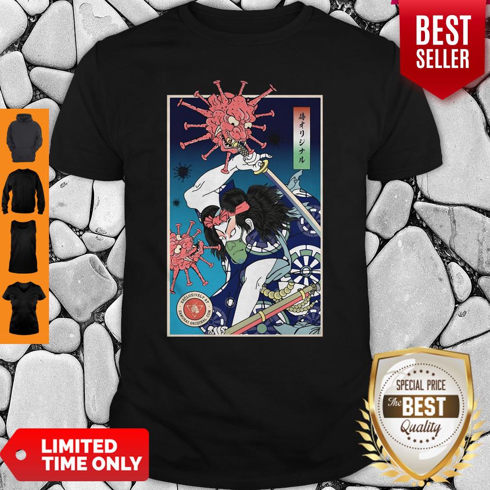 Top Samurai And Virus Demon No.2 Shirt