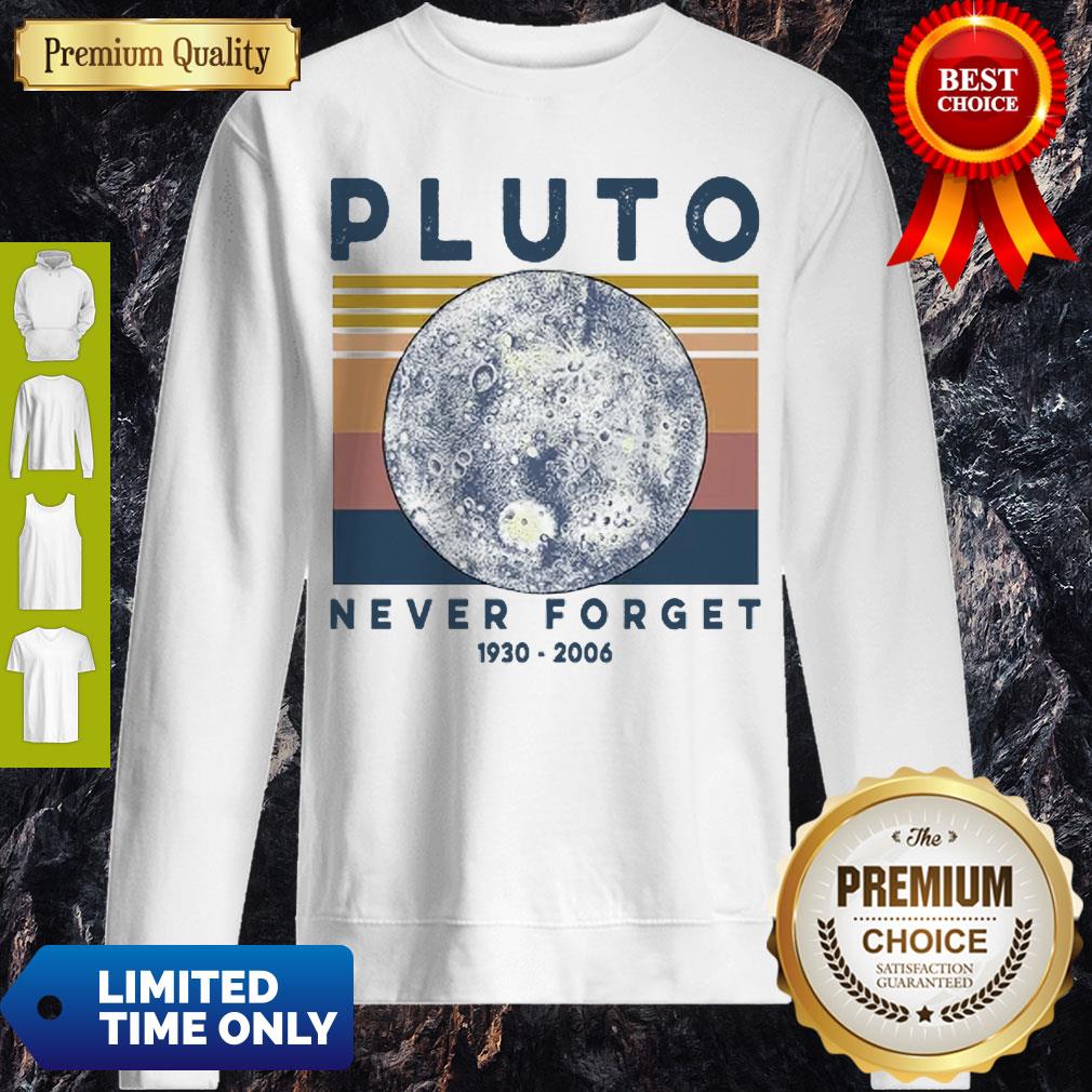 Nice Pluto Never Forget 1930 2006 Vintage Shirt - Image 3