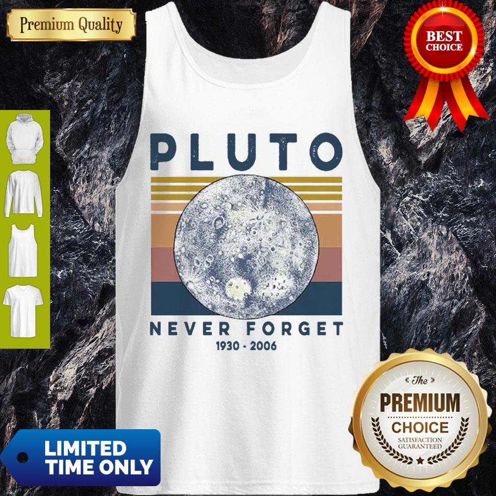 Nice Pluto Never Forget 1930 2006 Vintage Shirt - Image 4