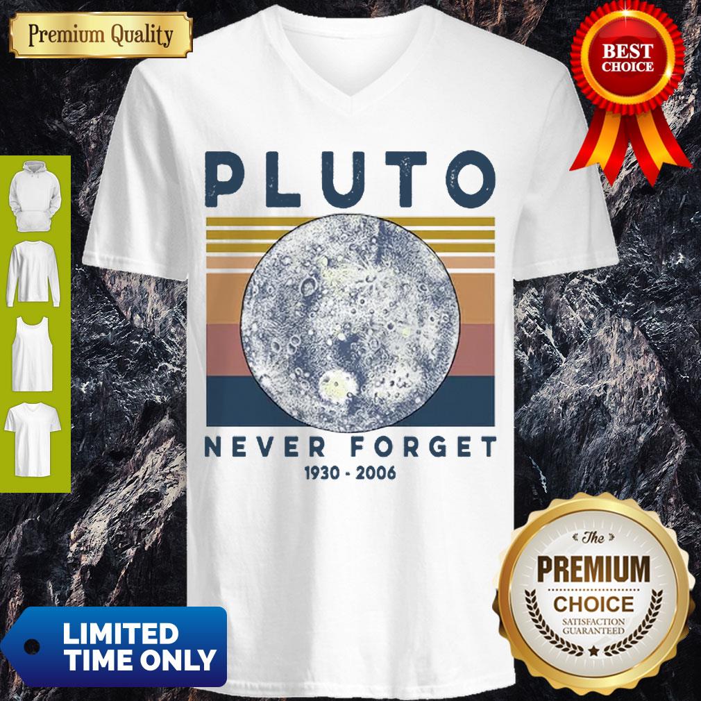 Nice Pluto Never Forget 1930 2006 Vintage Shirt - Image 5