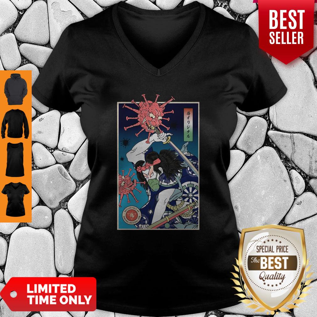 Top Samurai And Virus Demon No.2 Shirt - Image 4