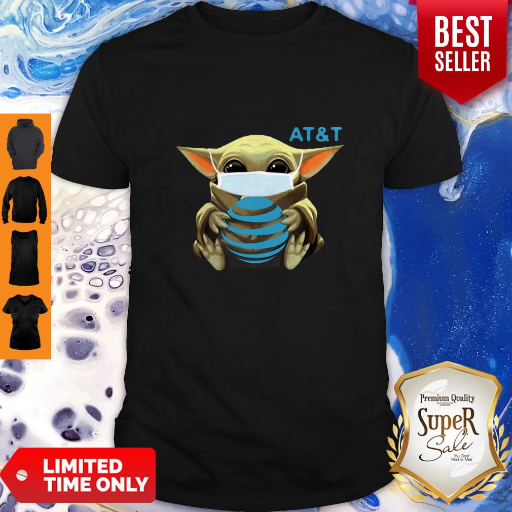Awesome Baby Yoda Mask AT&T Coronavirus Shirt