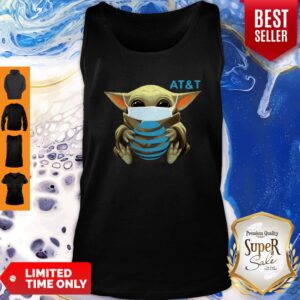Alternative view of Awesome Baby Yoda Mask USPS I Can’t Stay At Home Coronavirus Shirt