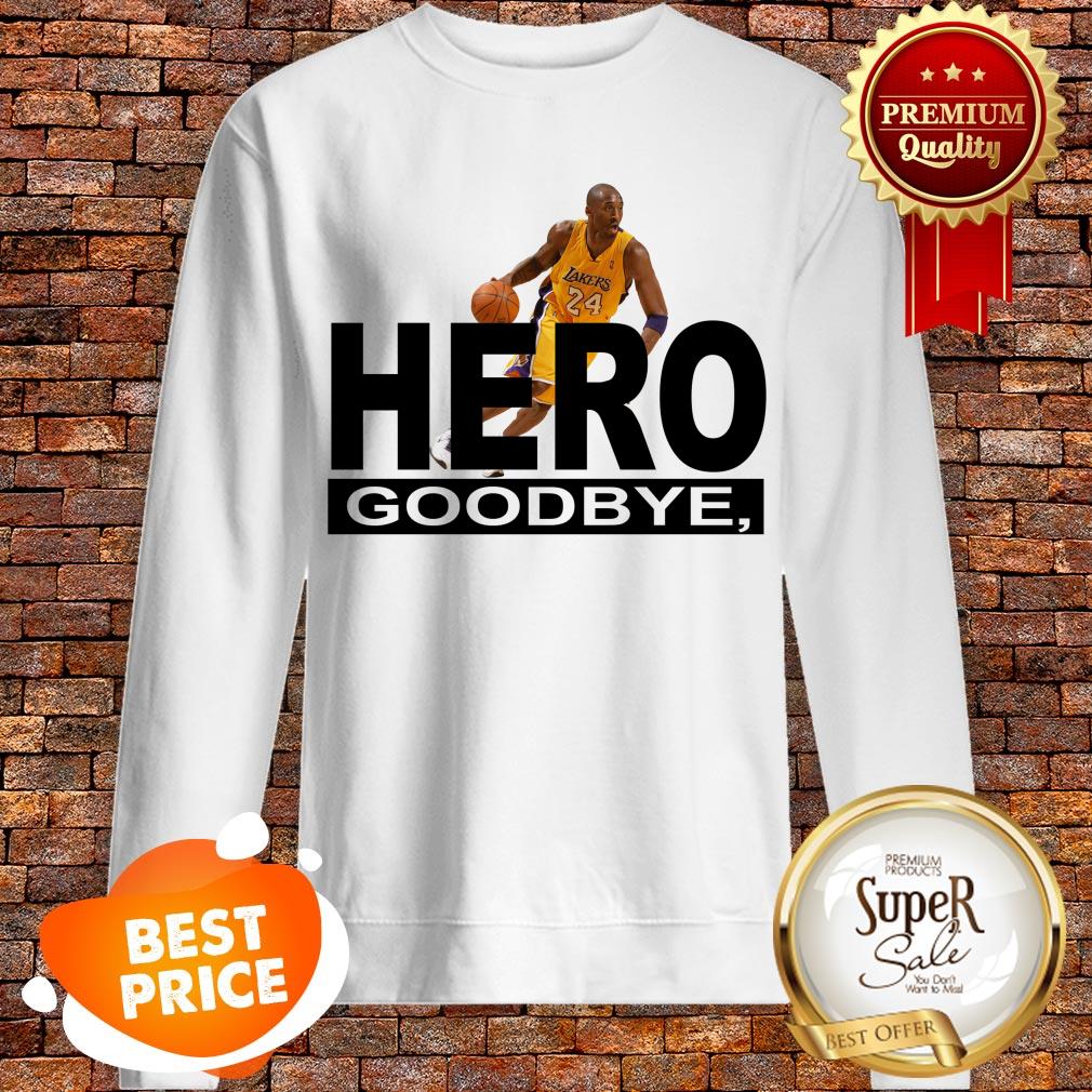 Nice Kobe Bryant Hero Goodbye Shirt - Image 4