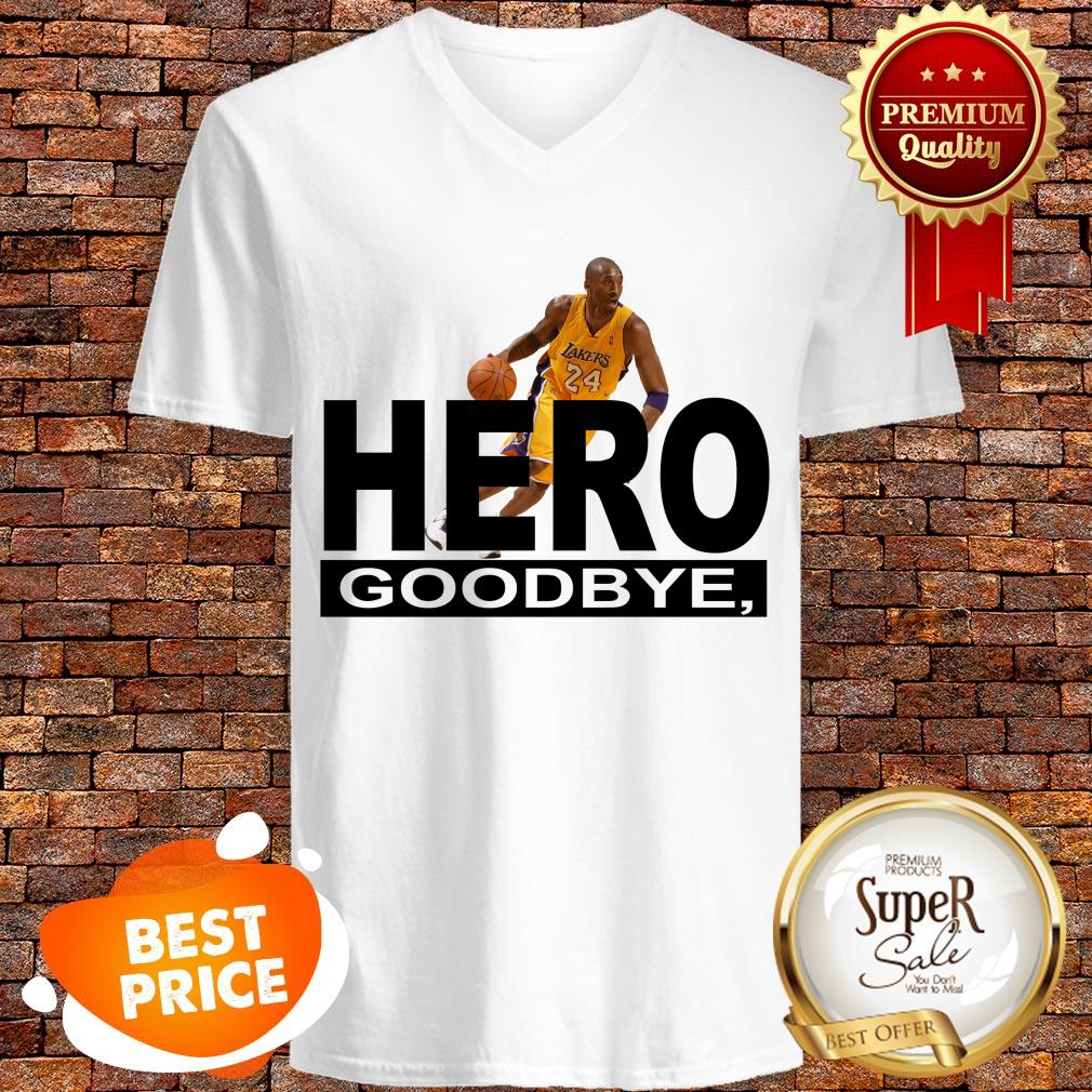 Nice Kobe Bryant Hero Goodbye Shirt - Image 2