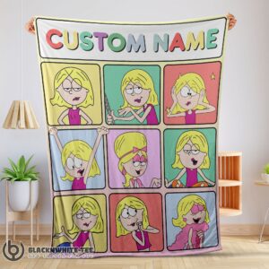 Official Perfect Lizzie McGuire Cartoon Character Blanket Fleece Customized Blanket