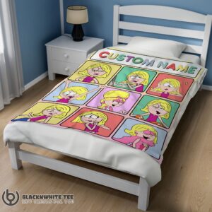 Alternative view of Official Perfect Lizzie McGuire Cartoon Character Blanket Fleece Customized Blanket