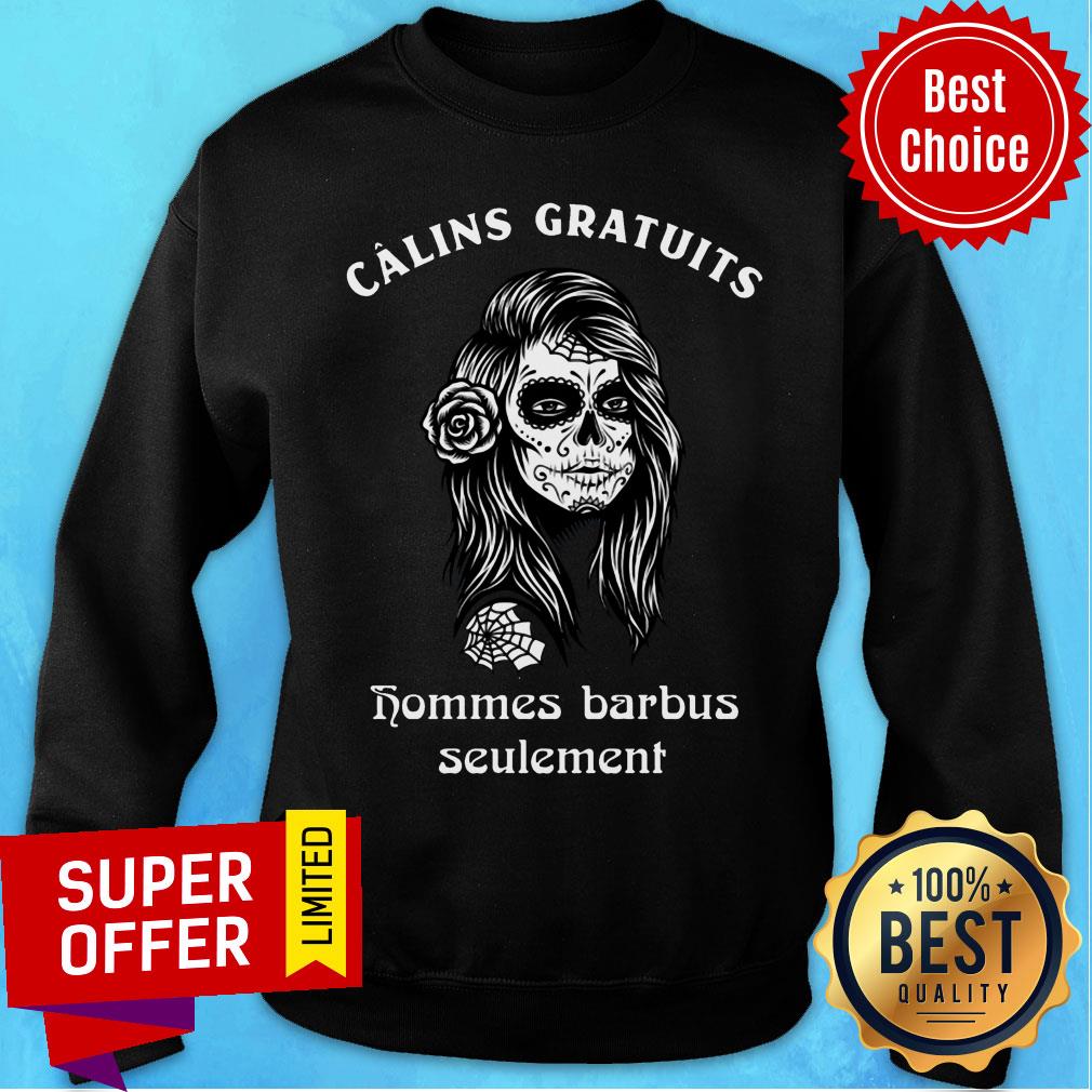 Caling Gratuits Hommes Barbus Seulement Shirt - Image 4